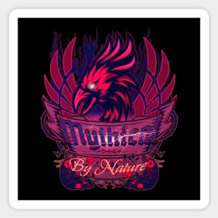 Mythical By Nature Purple Phoenix Magnet